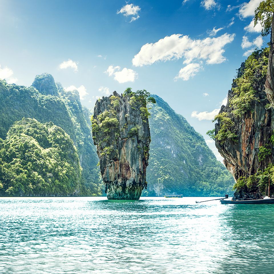 James Bond Island dans la Baie de Phang Nga - Thaïlande