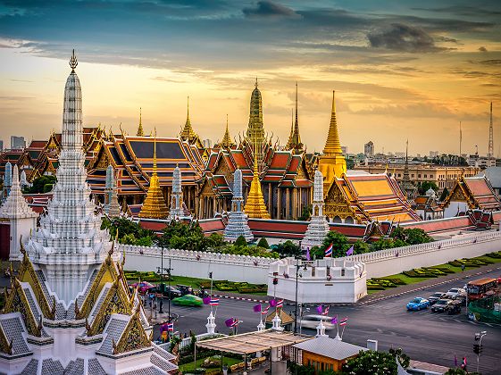 Le Wat Phra Kaeo à Bangkok - Thaïlande