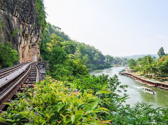 Thaïlande - Voies ferrées de la mort sur la rivière Kwai