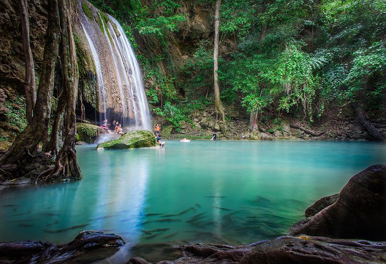 Parc national d'Erawan - kanchanaburi - Thaïlande
