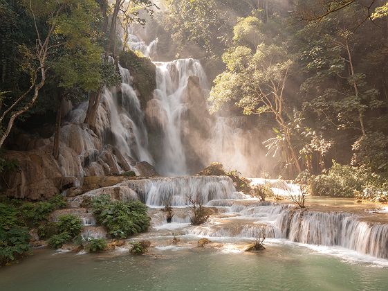 Laos - Cascade Kuang Si à à Luang Prabang 