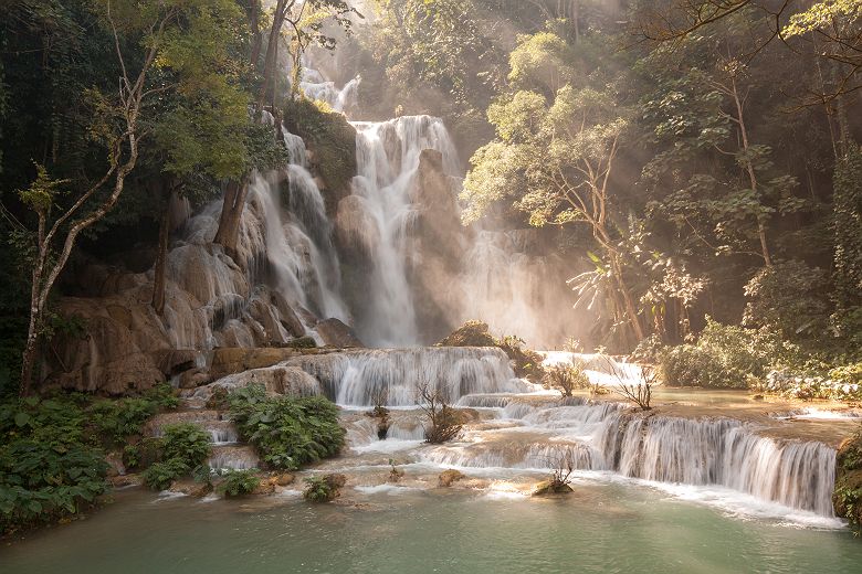 Laos - Cascade Kuang Si à à Luang Prabang 