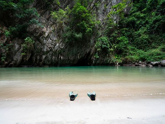 Baie émeraude à Koh Lanta
