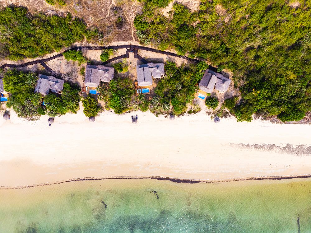 Anantara Bazaruto Island Resort - Vue aérienne