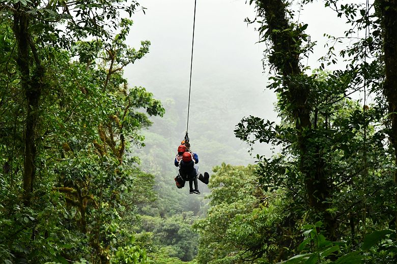 Parcours tyrolienne - Monteverde