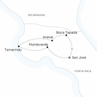 itineraire du voyage