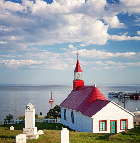 Chapelle de Tadoussac au Québec