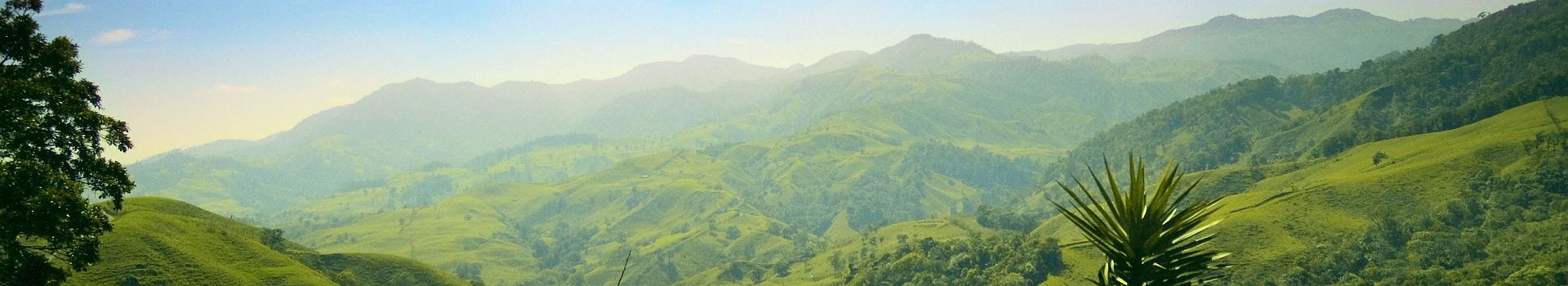 Paysage de montagne au Costa Rica