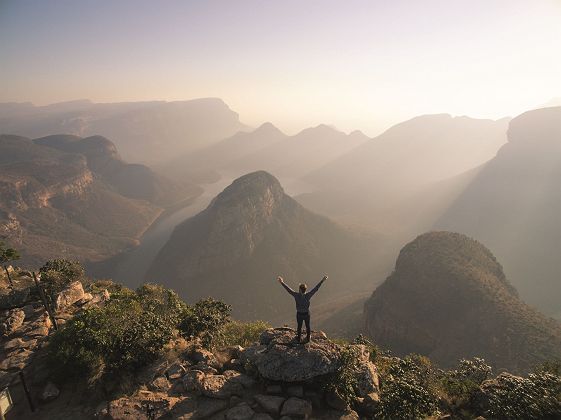 Vue sur Blyde River Canyon