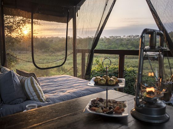 Jock Safari Lodge - sundowner romantique