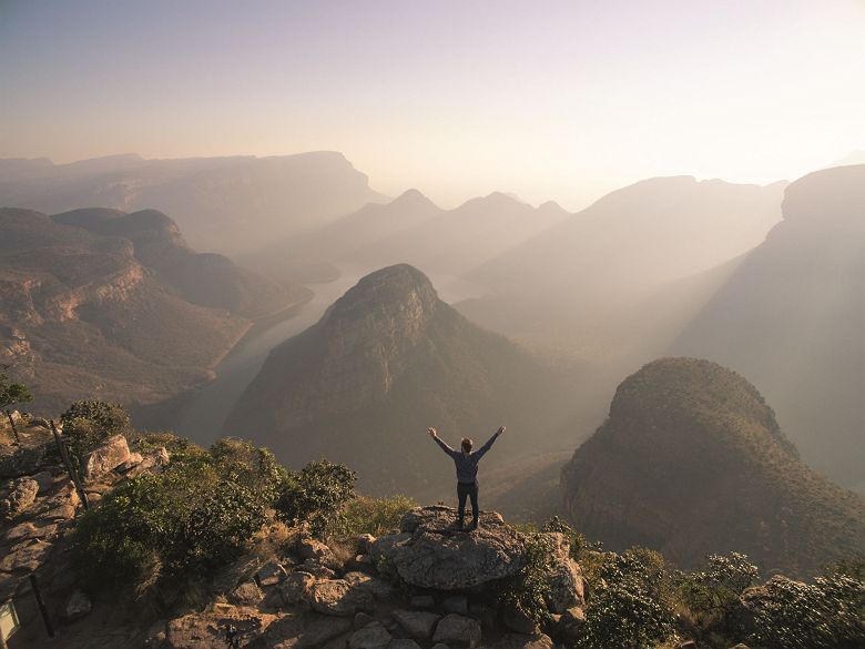 Vue sur Blyde River Canyon