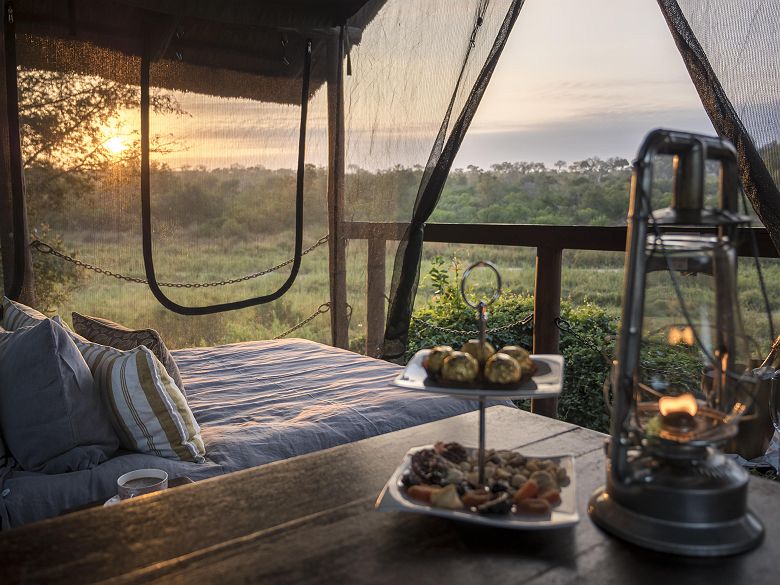Jock Safari Lodge - sundowner romantique