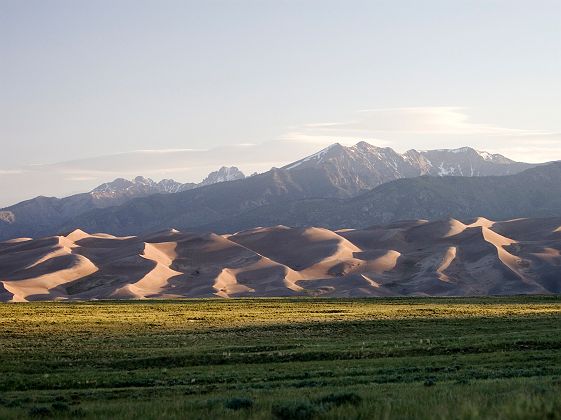 Credit : matt inden The great sand dunes  Sangre de Cristo Mountains