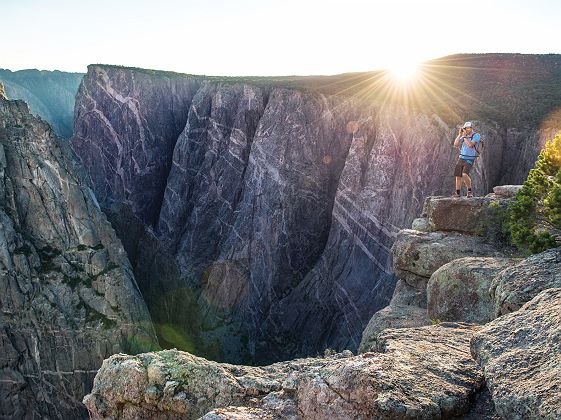 Point de vue - Black Canyon of the Gunnison, Colorado, USA