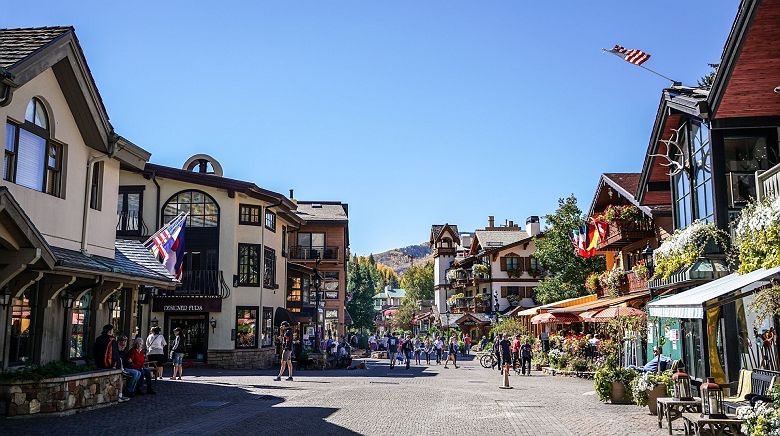  @Michelle_Raponi village de Vail