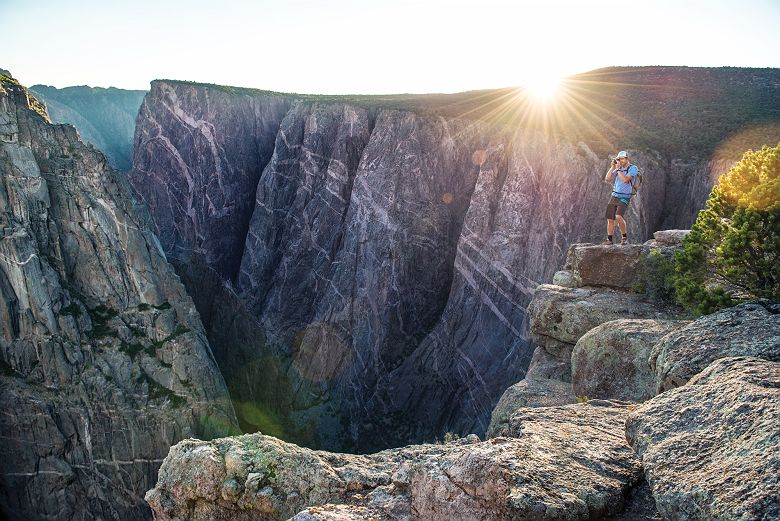 Point de vue - Black Canyon of the Gunnison, Colorado, USA