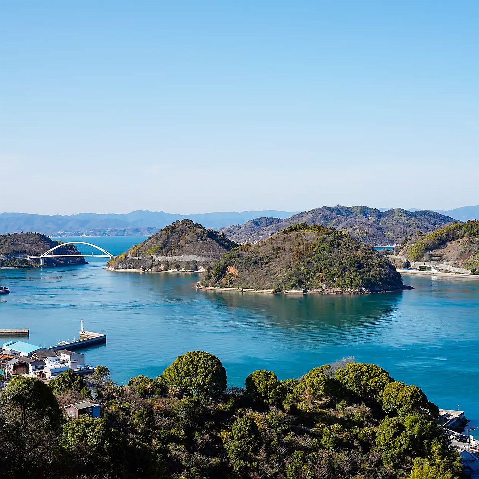Vue de Mitarai, Kure, Japon