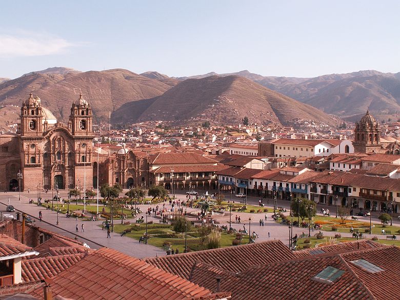 La place des Armes à Cuzco - Pérou