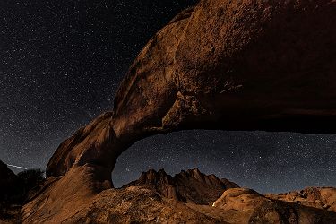 Ciel étoilé dans le Damaraland en Namibie