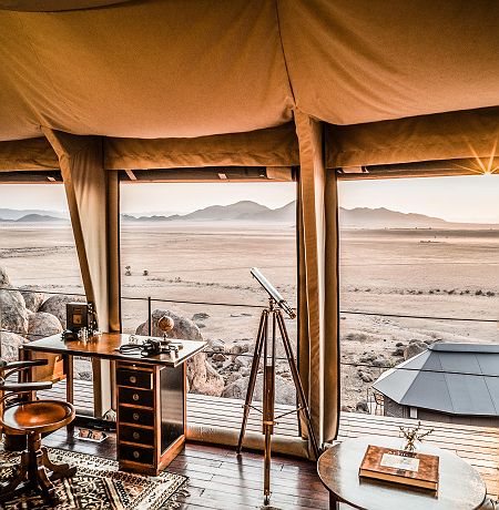 Zannier Hotel Sonop dans le désert du Namib