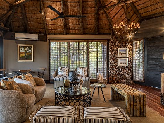 Salon du Little Ongava Lodge