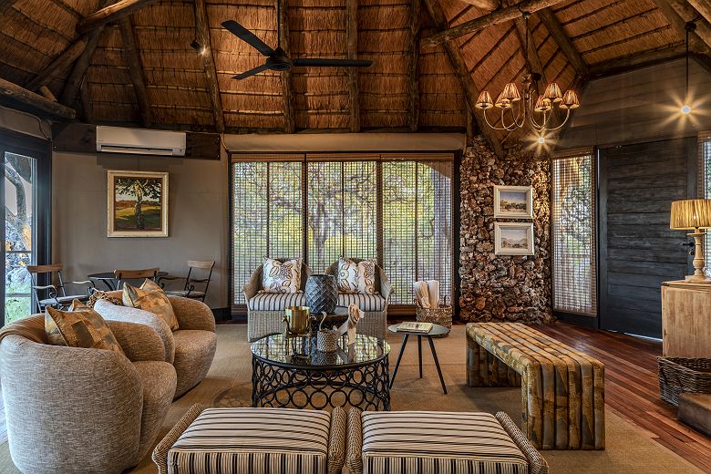 Salon du Little Ongava Lodge