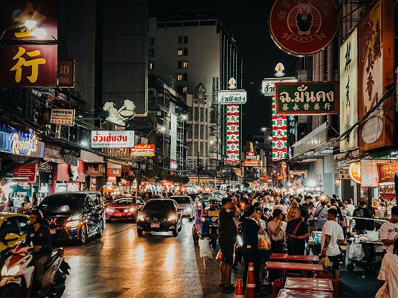 Yaowarat Rd. Bangkok, Thailand