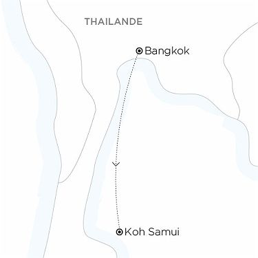 Carte Thaïlande: à tout âge, de la capitale à la plage 