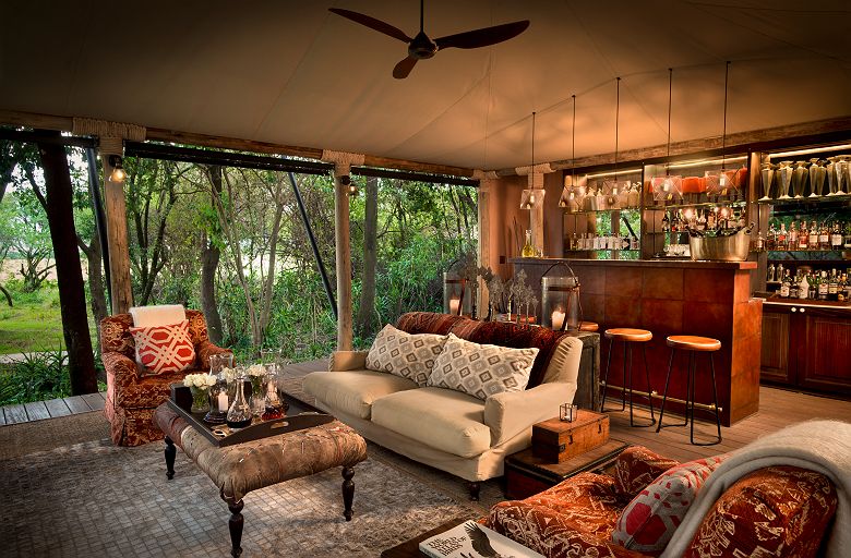 andBeyond Bateleur Camp - salon commun