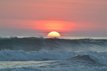 Coucher de soleil au Costa Rica