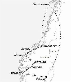 Carte Esprit Norvégien