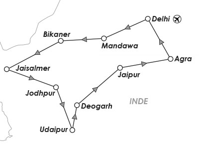 voyages_amplitudes_inde_rajasthan_circuit_carte