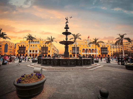 La Place principale de Lima - Pérou