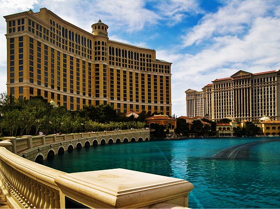 L'Hôtel Bellagio à Las Vegas - Etats Unis