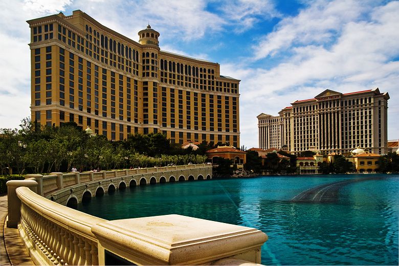 L'Hôtel Bellagio à Las Vegas - Etats Unis