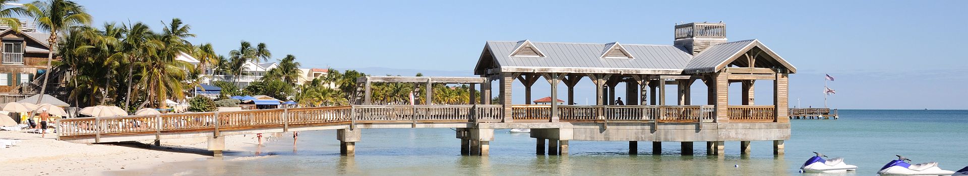 Ponton à Key West en Floride, Etats Unis