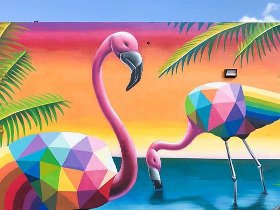 Street Art à Wynwood, Miami en Floride