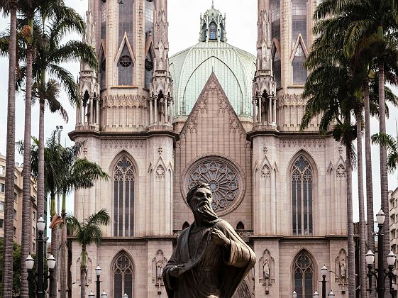 Cathédrale métropolitaine Sao Paulo - Brésil