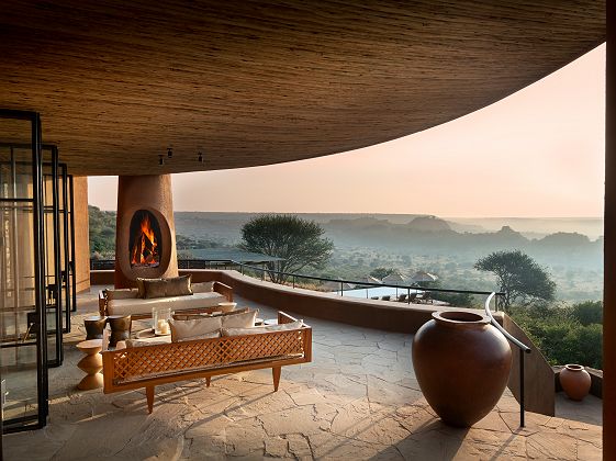 andBeyond Suyian Lodge - terrasse