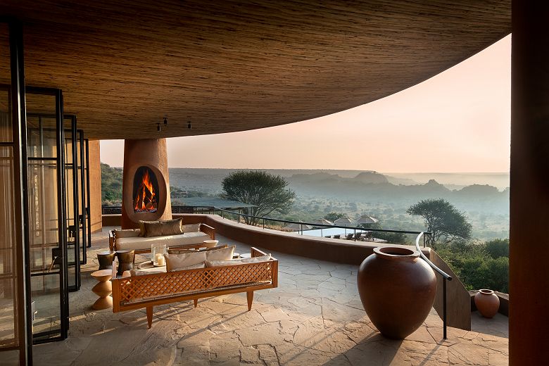 andBeyond Suyian Lodge - terrasse
