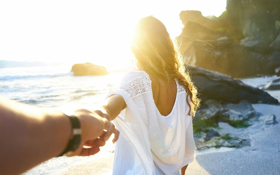 Couple plage
