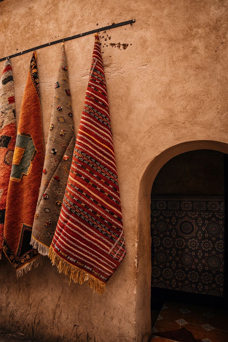 Détails dans les souks de Marrakech