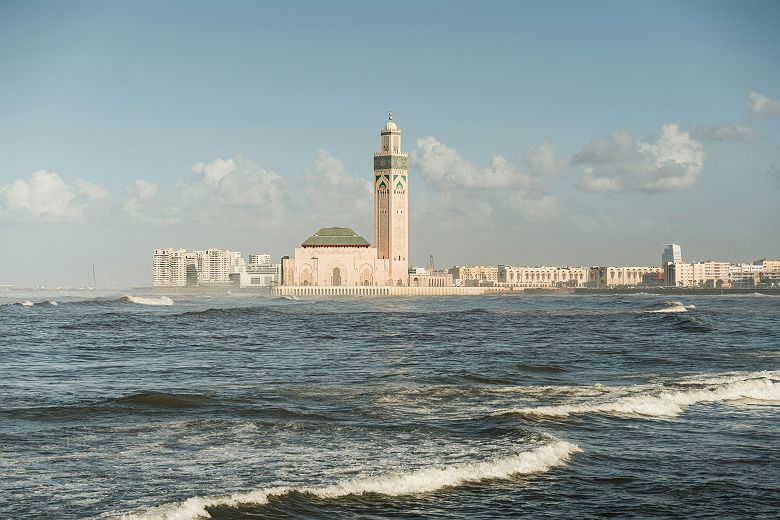 Vue sur Agadir depuis la côte