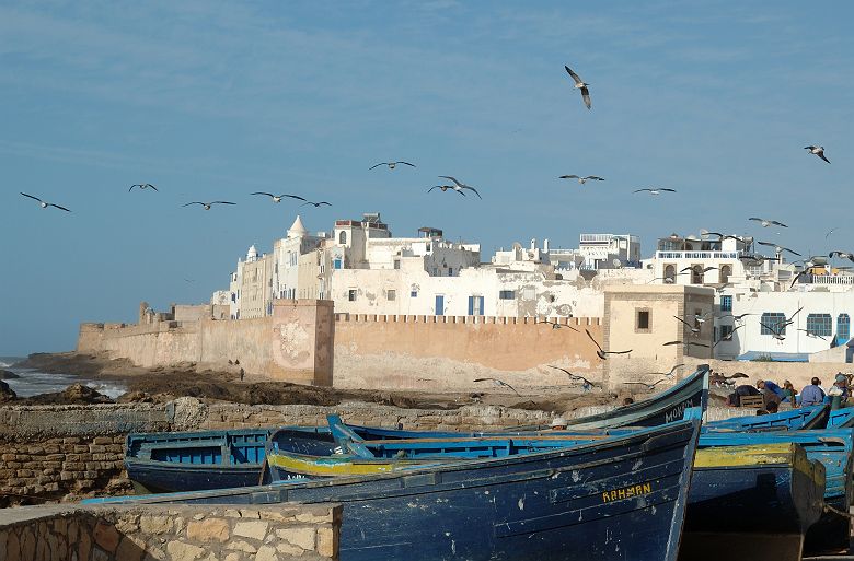 La ville d'Essaouira au Maroc