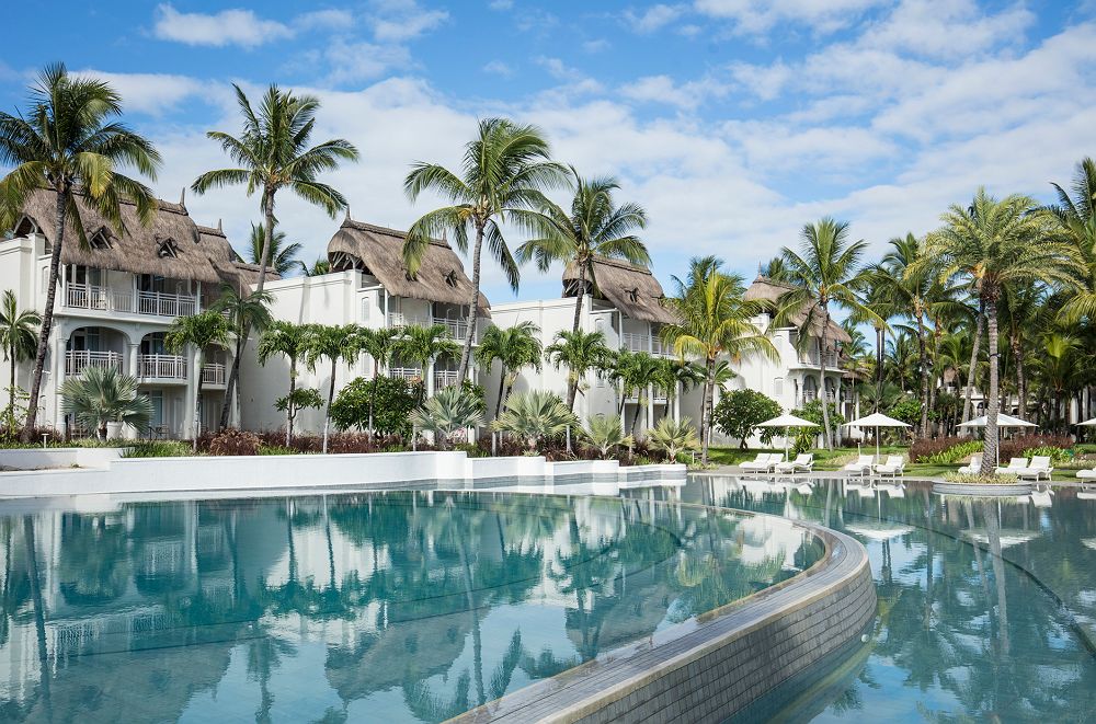 Lux* Belle Mare - Diapo piscine et balcon de chambre - île Maurice