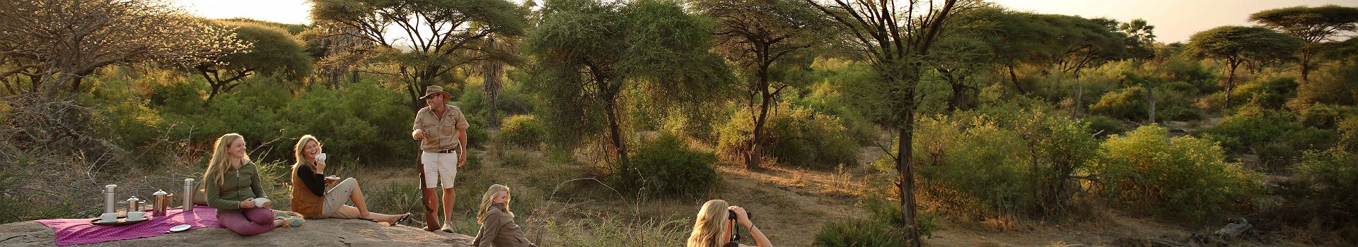 Kichaka Camp - café du matin