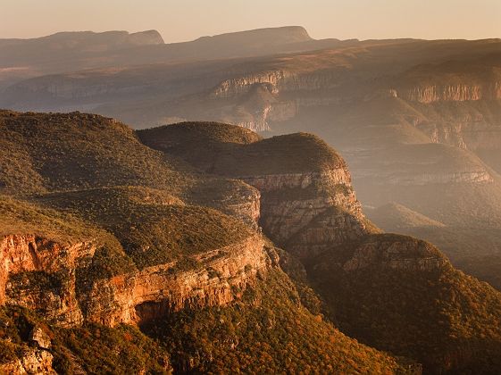 Blyde River Canyon à l'aube