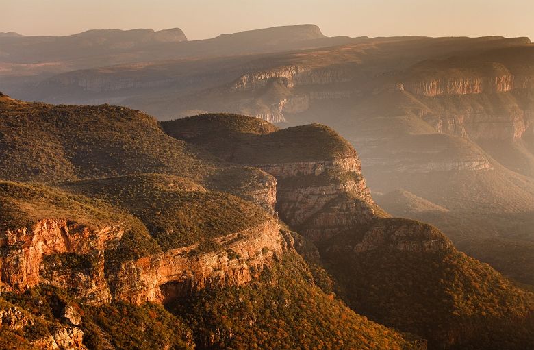 Blyde River Canyon à l'aube