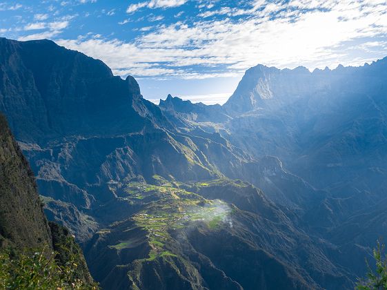 Vue sur le cirque de Cilaos - Ile de la Réunion