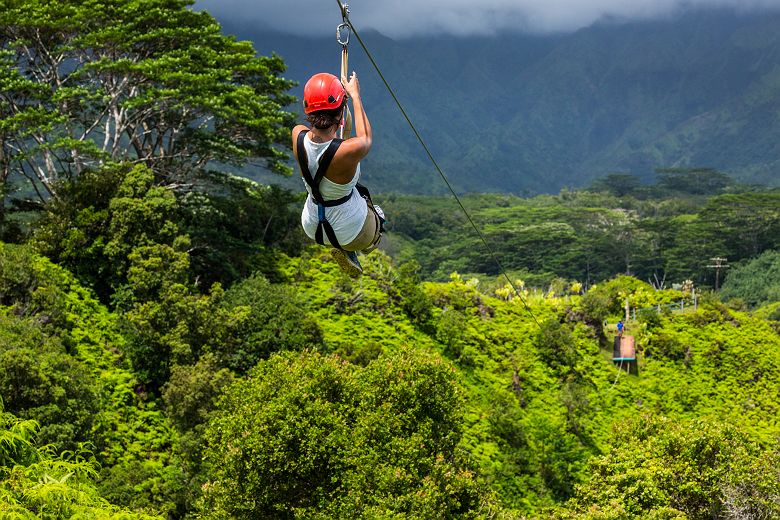 HTA / Tor Johnson - Tyrolienne Kauai 
